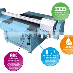 Factory Price Led uv Printer, uv Flatbed Printer (Galaxy UD-1312UFC) thumbnail-2