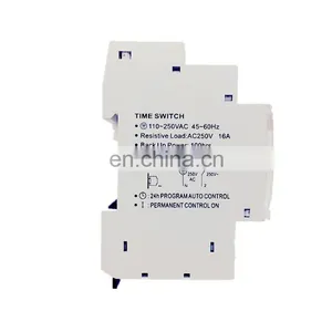 SUL180 15 Minutes Mechanical Timer 24 Hours Programmable Din Rail Timer Time Switch Relay Measurement Analysis Instruments thumbnail-3