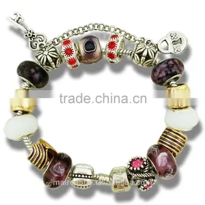 MNP128 Handmade Bracelets European Bead Bracelet thumbnail-1
