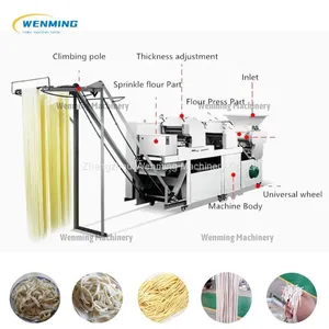 Automatic Noodle Making Machine Noodle Maker Machine Noodles Press Machine Ramen Noodle Machine thumbnail-1