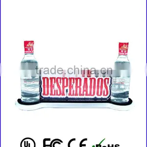 Perfect Acrylic Bottle Display With Led Under Bottle Nice Bottle Stand for Promotion Gift thumbnail-1