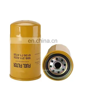 FILONG Manufacturer High Quality Fuel Filter 600-311-8220 600-311-8221 6136-71-6120 WK8001 P550410 thumbnail-1