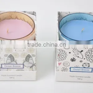 180g Decorative Scented Glass Candle Jar thumbnail-2