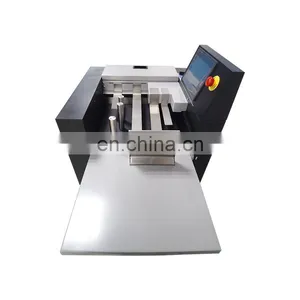 SFM-A3/2 Factory Supplier A3 Desktop Folding Machine With Two Plates Automatic Folder Machine Used for Pharmaceutical Industry thumbnail-2