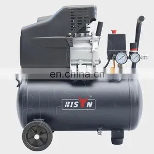 Bison China 8Bar 24 Litres Portable Direct Driven Air Compressors With Tank thumbnail-1