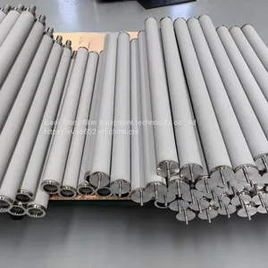 Pure Titanium Porous Sintered Filter Cartridge Rod Tube Gas Duffuser thumbnail-1