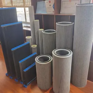 Filter Creation Juxin Produces Self-cleaning Dust Removal Filter Cartridges, Nanofiber Coated Filter Paper, Polyester Fiber Filter Material, and Flame-retardant Filter Cartridges thumbnail-4