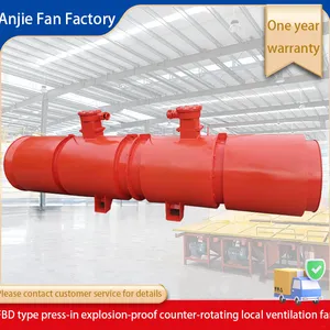 FBDNo6.3/2x22kw Mining Fan Axial Fan Local Ventilation Fan thumbnail-2