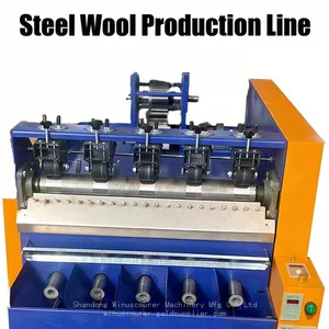 Factory 5 Wire 5 Balls Stainless Steel Scrubber Making Machine Efficient Ball Forming Equipment thumbnail-5