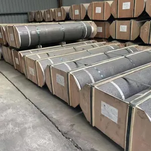 Coated Or Uncoated Electric Arc Furnace Graphite Electrodes Length Up To 2400mm Suitable For And Steel Melting Operations thumbnail-3