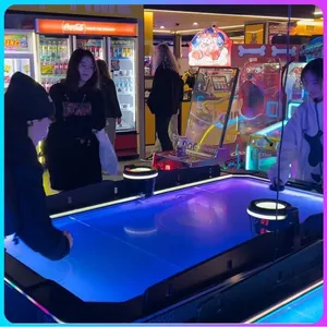 Double-player Interactive Ice Hockey Game, a Large-scale Parent-child Entertainment Device for Arcades and Gaming Halls thumbnail-2