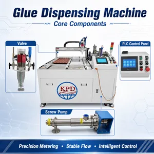 Manual Dispensing Machine With 2 Tanks Semi-Auto Glue Gun Epoxy Resin Mixer thumbnail-4