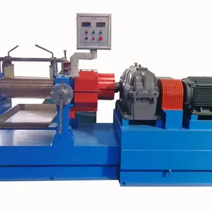 High Capacity Two Roll Open Mixing Mixer Machine for Truck and Bus Tire Compound Preparation thumbnail-2