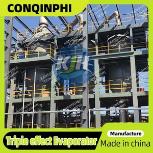 304 Stainless Steel MVR Evaporation and Crystallization Equipment With PLC Control for Industrial Wastewater Treatment thumbnail-3