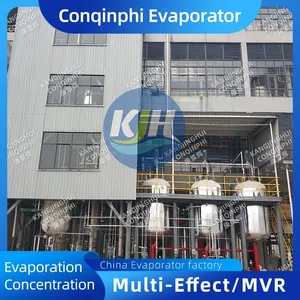 Automatic Plate-type Four-effect Evaporator 316L Stainless Steel 380V 50Hz With CIP thumbnail-5