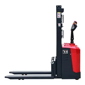2 Ton Electric Pallet Stacker 1.5M Lift Height Pedestrian Forklift Warehouse Pallet Truck for Sale thumbnail-5