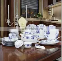 56 Pcs Ceramic Dinner Plate Set thumbnail-1