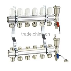 HR1020 Brass 10bar 6-ways Maniflod thumbnail-2
