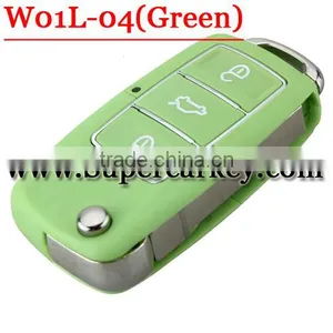 Good Quality KEYDIY KD900 W01L-04 3 Button Remote Key With Green Colour for URG200 thumbnail-1
