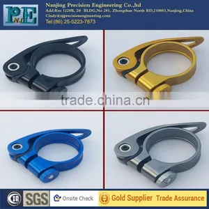 High Class Aluminium Bicycle Forging Seat Post Clamp,anodising Seat Post Clamp thumbnail-4
