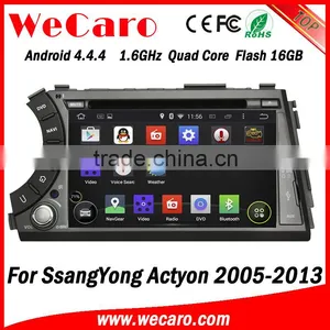 Wecaro WC-SY7020 Android 4.4.4 Car Dvd Gps for Ssangyong Actyon Car Multimedia Player 2005 - 2013 With Radio 3G Wifi Playstore thumbnail-1