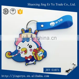 Colourful Cartoon Cute PVC Keychain thumbnail-1