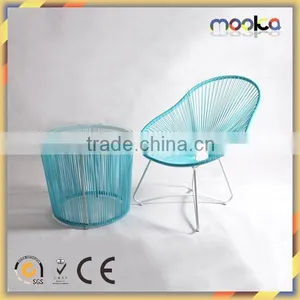 Hot Sale Acapulco Chair KD Poly Rattan Furniture MKR03 thumbnail-4