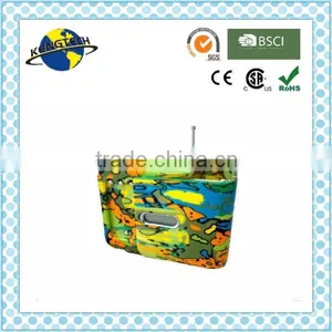 Deluxe Colorful Slip N Slide Cube Shape Digital Tuning Radio thumbnail-1
