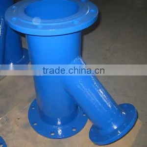 Bestseller Ductile Iron Pipe Fittings All Flanged Tee With ISO2531 thumbnail-2