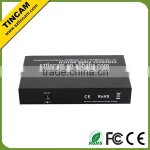 4 Fiber Port 2 Rj45 Port Rack Mount Media Converter Switch thumbnail-5