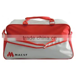 Custom Retro Duffel Bag, Canvas Duffel Bag, Retro Sports Bag thumbnail-1