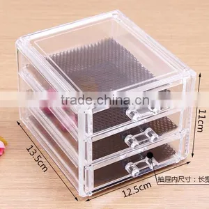 C50 ANPHY Cube Makeup Organizer Box 3 Drawers Jewelry Accessory Display Box thumbnail-2