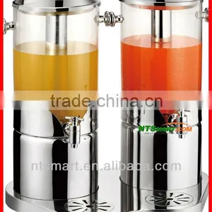 Double-tank Stainless Steel Juice Dispenser thumbnail-1