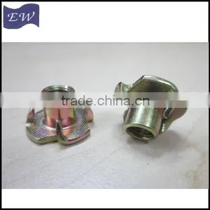 4 Prong Furniture Insert t Nuts ,wood Insert Nut m8 (DIN1624) thumbnail-3