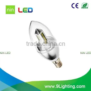 E14 Candle Light Silver thumbnail-1