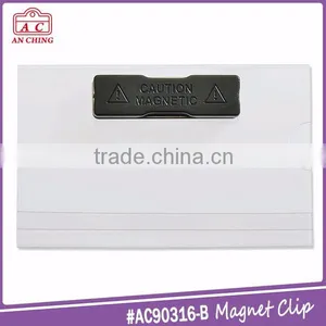 High Quality Name Magnet Badge With Plastic Housing 33x11mm thumbnail-5
