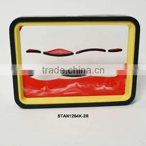 Liquid Sand Art/sand Picture With Red Frame thumbnail-1