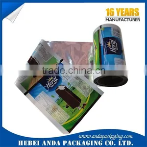BPA Free Opaque Plastic Popsicle Packaging Film in Roll/Custom Design Flexible Ice Popsicle Packaging Roll Film thumbnail-2