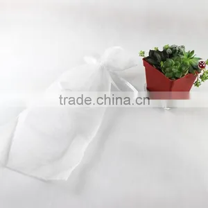 Wholesale Eco-friendly Fine Organza Drawstring Gift Bags thumbnail-2