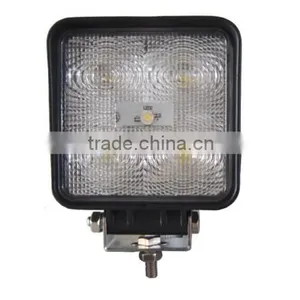 15W IP67 Square Jeep/Truck/ATV Off Road Vehicle LED Work Light Lamp thumbnail-1