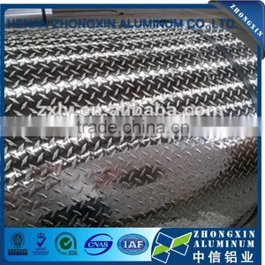1000 Series Embossed Diamond Pattern Checkered Aluminum Sheet thumbnail-3