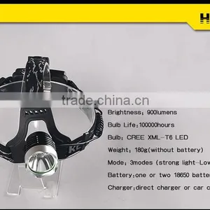 High Quality Outdoor T6 LED Camping Headlight thumbnail-2