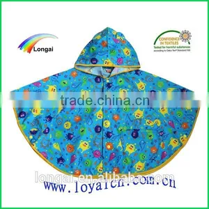 Eco-friendly Kids Raincoats and Ponchos Poncho Raincoat Wholesale thumbnail-3