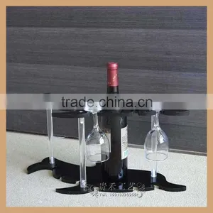 Acrylic Wine Rack Black Color thumbnail-6