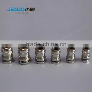 High Quality IP68 Waterproof Brass Plate Nickel Cable Gland thumbnail-2