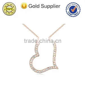 Fashion High Quality Crystal Double Chain Neckace thumbnail-4