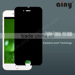 Ainy Hot New Products for 2015 Privacy Tempered Glass Screen Protector For IPhone 6/6Plus Anti-peep thumbnail-1