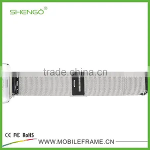Shengo High Quality Genuine Stainless Steel Watch Strap For Apple Watch With Band Adapter thumbnail-3