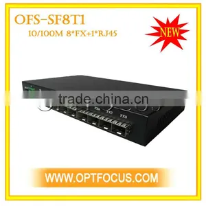 9 Ports Unmanaged Faster Ethernet Switch With Eight 100M SFP Ports and One RJ45 Port thumbnail-1