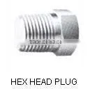 Threaded Fitting Stainless Steel Hex Head Plug thumbnail-1